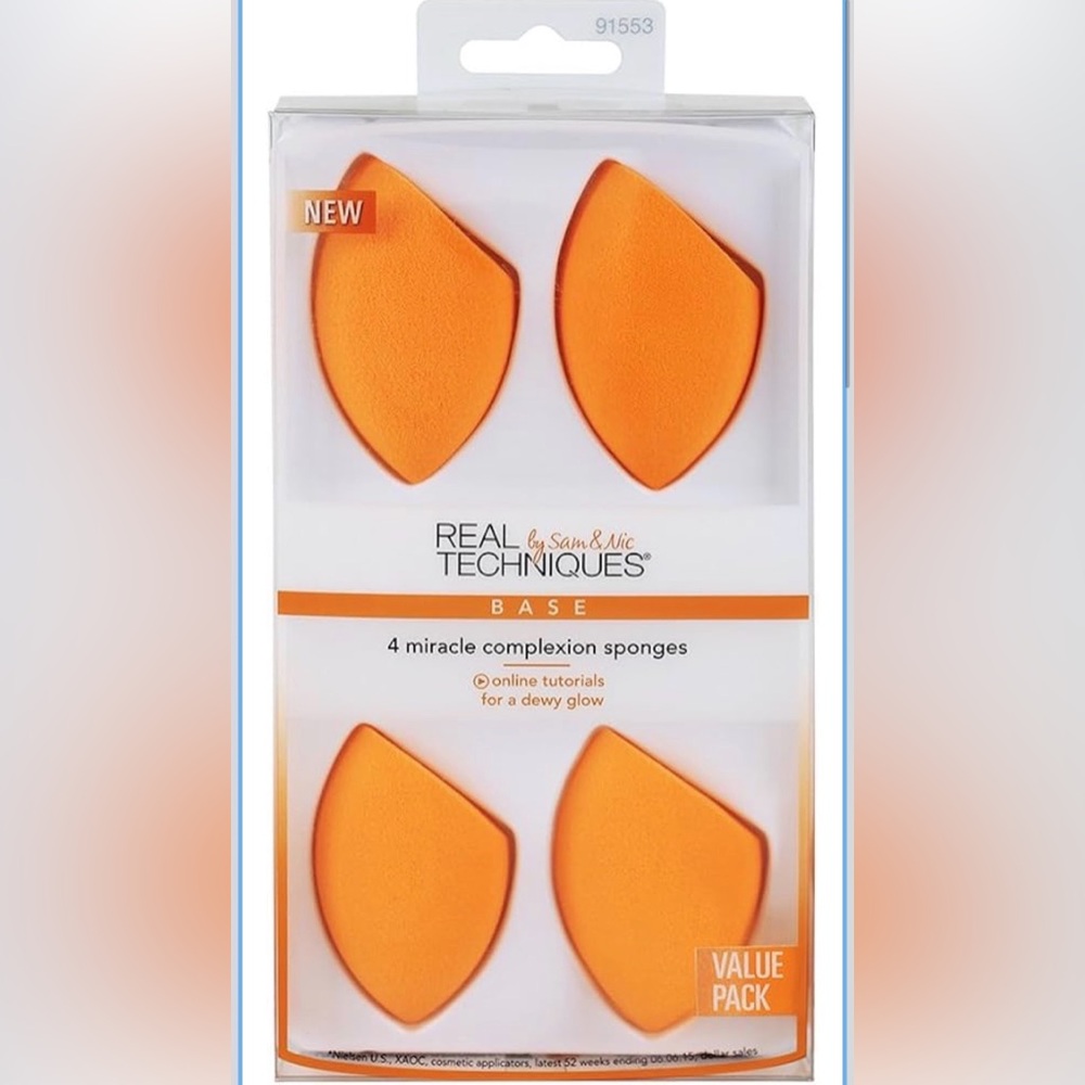 Real Techniques: 4 Miracle Complexion Sponges